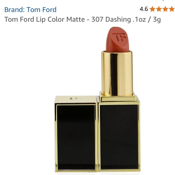 NWT Tom Ford Lip Color Matte Rouge 307 Dashing Lipstick - Picture 1 of 2